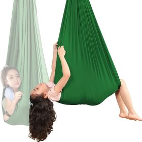 1pc Indoor Therapy Sensory Swing For Kids; Outdoor Room Adjustable Fabric Hammock For Children Teens Autism; ADHD; Aspergers; Sensory Integration (Color: Red)